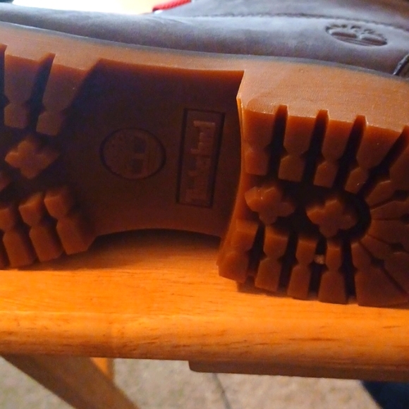 Timberland women JAYNE SHEARLING COLLAR BOOTS SIZE 8 - Picture 5 of 5